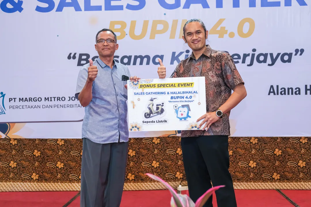 Kegiatan sekolah menggunakan modul Bupin 4.0